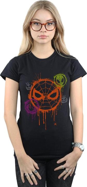 Image du produit - T-shirt HALLOWEEN SPIDERMAN ICON - Femme (XXL)