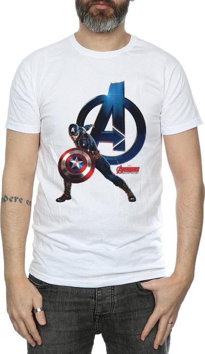 Produktbild Captain America Pose TShirt (M)