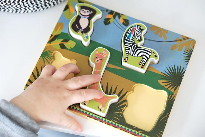Produktbild small foot Setzpuzzle Jungle