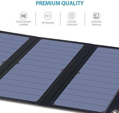 Actual product image BigBlue Solar charger (28 W, 0.67 kg)
