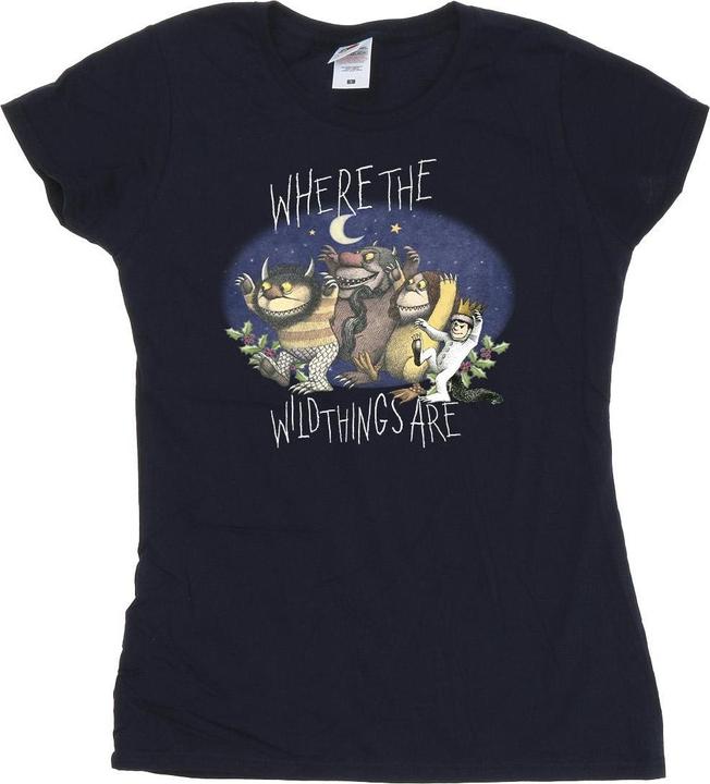 Actual product image Where The Wild Things Are Womens/Ladies Cotton T-Shirt (M)