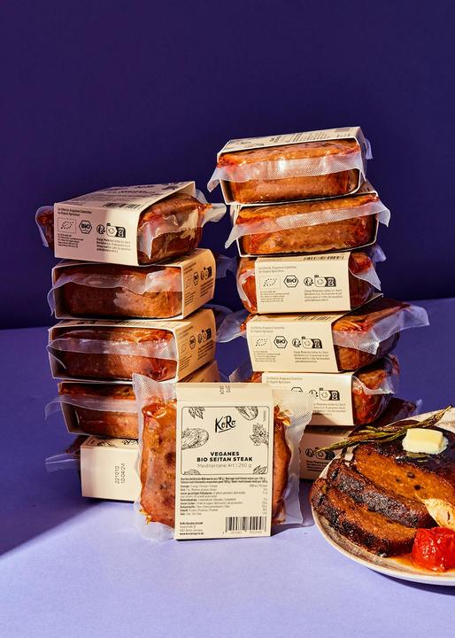 Actual product image KoRo Meat alternative based on wheat gluten, Mediterranean style (3000 g)