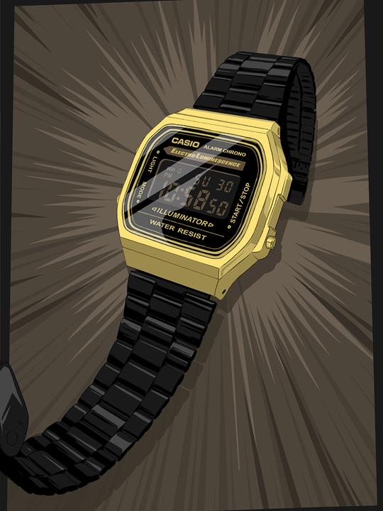 Produktbild Casio Vintage A168wegb (Digitaluhr, 36 mm)