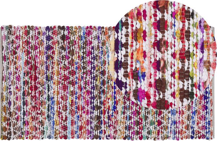 Actual product image Topeshop 80 x 150 cm multicolored ARAKLI cotton FLAKE (150 x 80 cm)