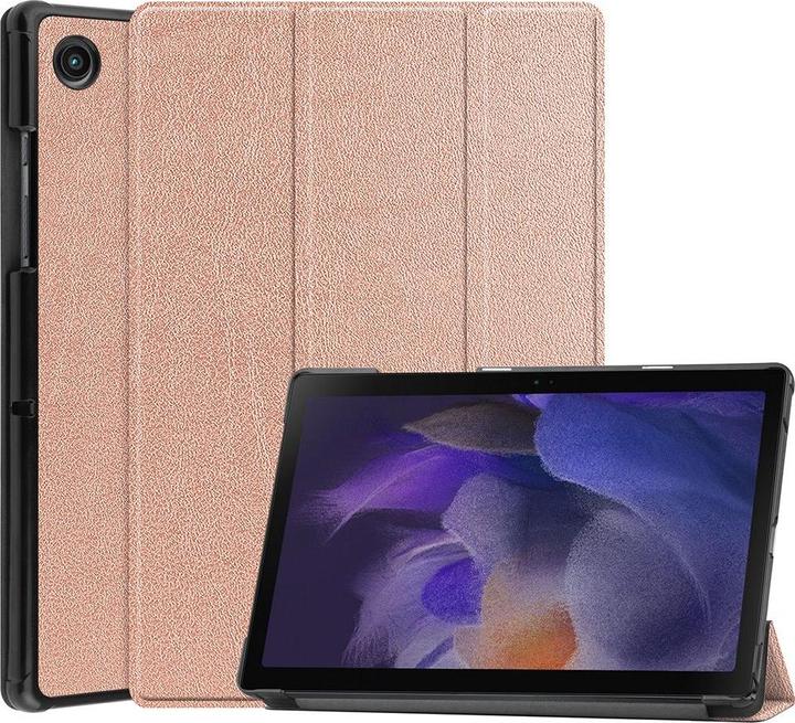 Actual product image Cover-Discount Galaxy Tab A8 10.5 - Tri-fold Smart Case rose gold (Galaxy Tab A8)