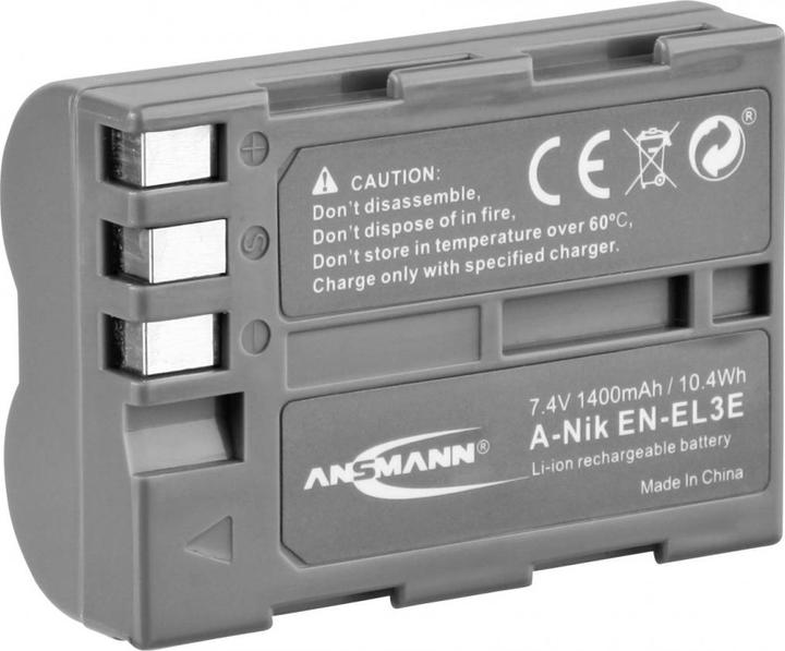 Image du produit Ansmann Nikon EN-EL3e Batterie (Batterie)