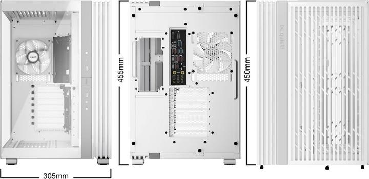 Productafbeelding be quiet! Lichtvoet 600 LX (ATX)