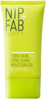 Nip + Fab Teen Skin Fix Zero Shine Face Moisturizer mit Niacinamid und antioxidativem Wasabi-Extrakt (40 ml, Gesichtswasser)