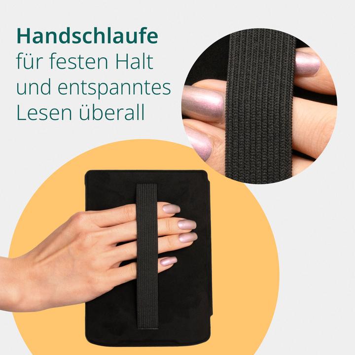 Actual product image PocketBook Shell Strap Black Cover für Verse / -Pro / -Lite