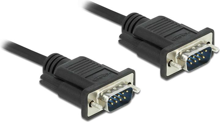 Image du produit Delock Câble de connexion RS-232 DB9, m-m 0.5 m (0.50 m, Câbles industriels)