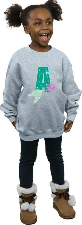 Produktbild Disney Alphabet A Is For Ariel Sweatshirt Mädchen (152, 158)
