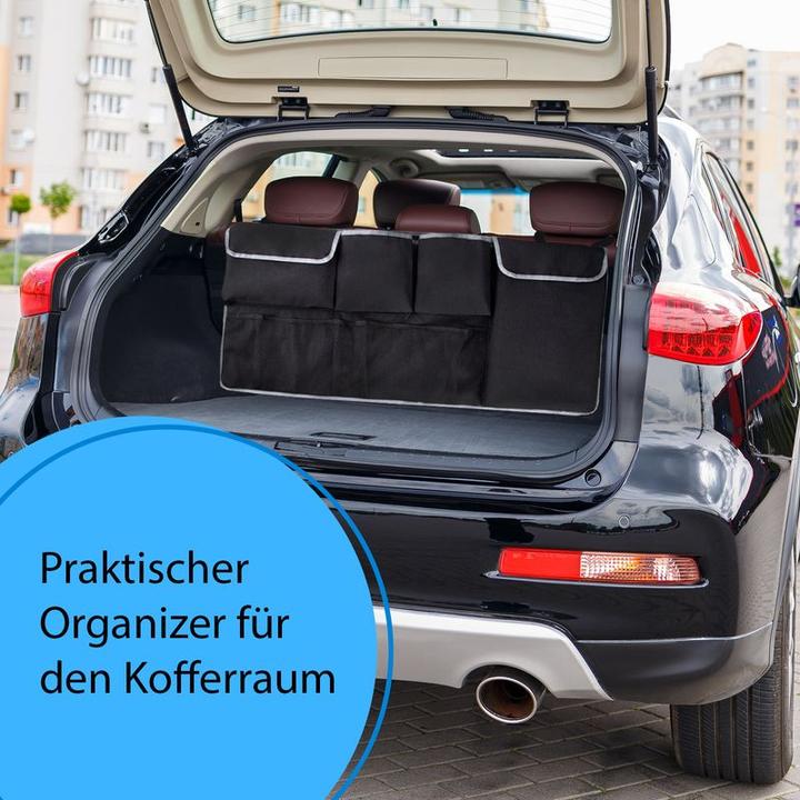 Produktbild Hermex Auto Organizer Aufbewahrungstasche Kofferraum-Organizer Rücksitztasche