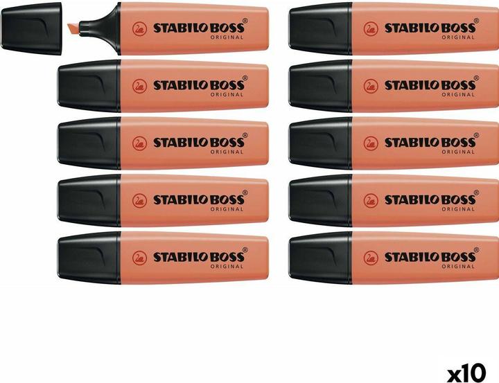 Produktbild STABILO Leuchtmarker Boss Original (Koralle, 5 mm, 10 x)