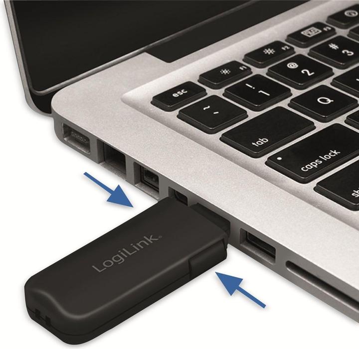 Actual product image LogiLink USB-A-Port lock (1x key and 4x locks)