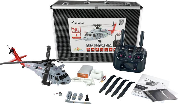 Actual product image Amewi UH60 Black Hawk Navy