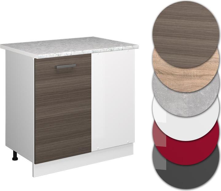 Immagine prodotto Vicco Eckschrank für Haushaltsgegenstände R-Line (86 x 60 x 81,5 cm)