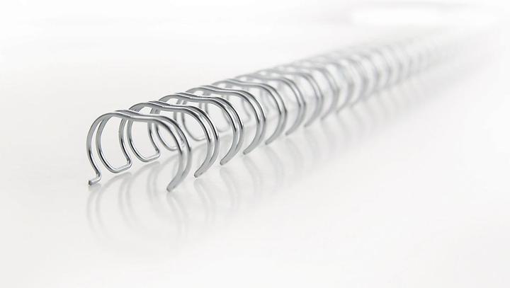 Image du produit GBC Fil de reliure 11mm, 34 anneaux, argent, 100 pcs.