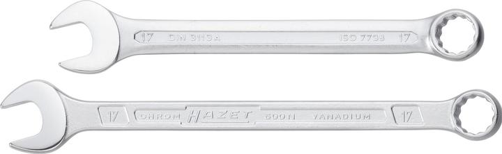 Produktbild HAZET Ring-Maulschlüssel Satz 600N/12N ∙ Aussen Doppel-Sechskant-Tractionsprofil ∙ 10 - 22 ∙ Anzahl … (10 mm, 11 mm, 12 mm, 13 mm, 16 mm, 17 mm, 18 mm, 19 mm, 21 mm, 22 mm, 14 mm, 15 mm)