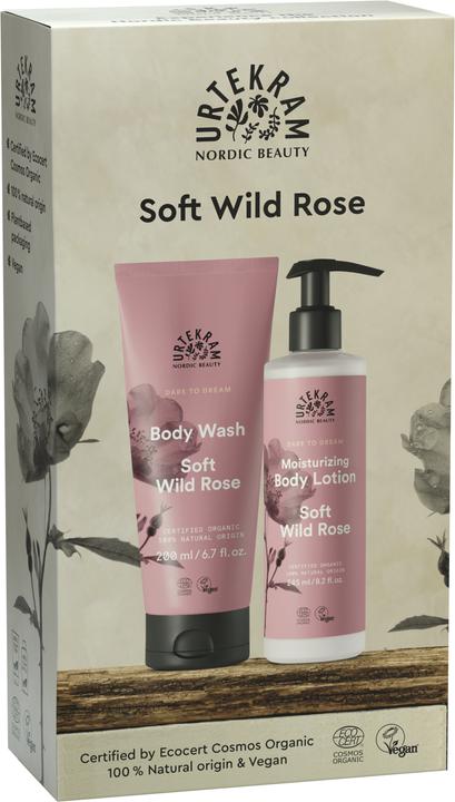 Produktbild Urtekram Soft Wild Rose (Körperpflegeset)