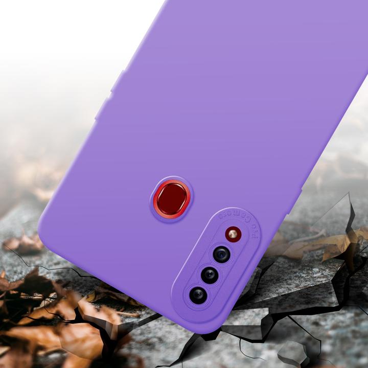 Actual product image Cadorabo Case for Samsung Galaxy A20s in TPU Fluid LM162 Style (Samsung Galaxy A20s)