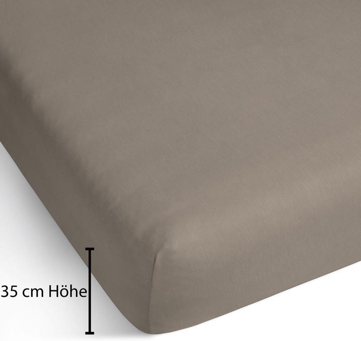 Produktbild Aspero Bio-Baumwoll Spannbettlaken Minas (90 x 200 x 35 cm)