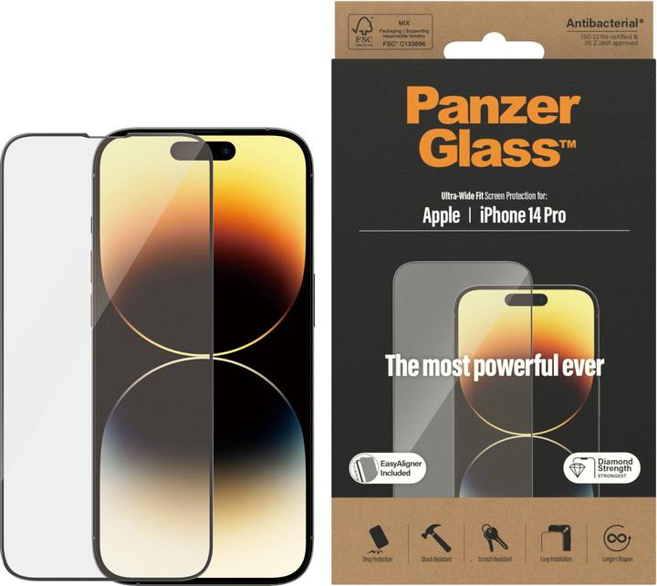 Produktbild PanzerGlass Ultra-Wide Fit (1 Stück, Apple iPhone 14 Pro)