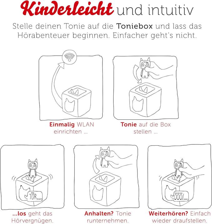 Actual product image Tonies The Little King Says Good Night (German)