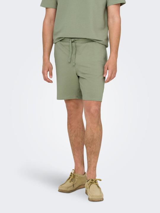 Produktbild Only & Sons Onskian Reg Seersucker Shorts (XL)