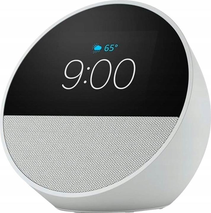 Immagine prodotto Amazon Echo Spot (2024) Bianco ghiacciaio