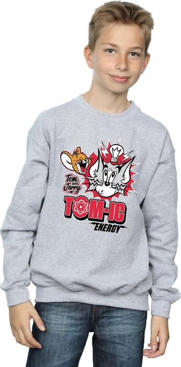 Actual product image Tom & Jerry Boys Tomic Energy Sweatshirt (140, 146)