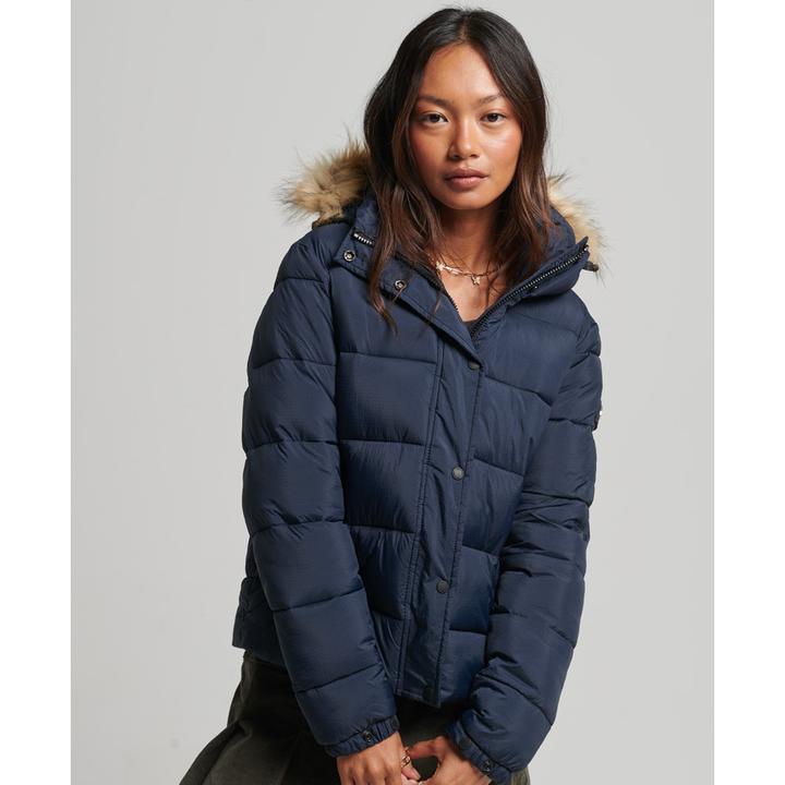 Produktbild Superdry Daunenjacke mit Kapuze, Damen (M)