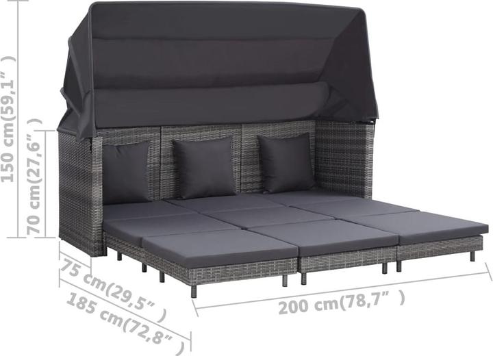 Actual product image VidaXL Lessie