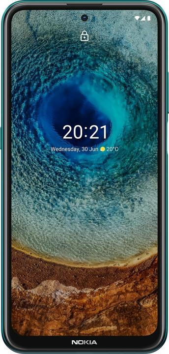 Nokia X10 (128 GB, Forest Green, 6.67", Dual SIM, 48 Mpx, 5G)