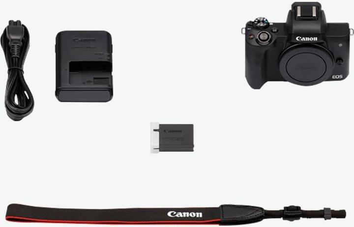 Produktbild Canon EOS M50 Travel-Zoom Kit (18 - 150 mm, 24.10 Mpx, APS-C / DX)