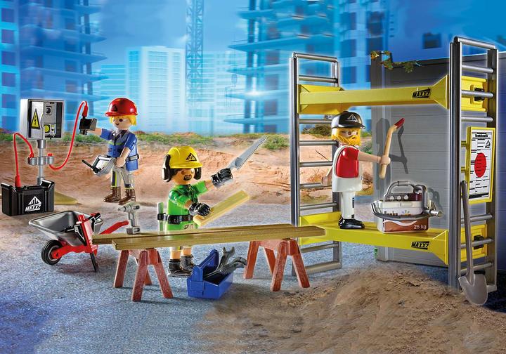Image du produit Playmobil 70446 Échafaudage avec ouvriers (70446, Playmobil City Action)