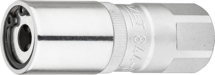 HAZET Stud bolt extractor 844-6 ∙ Square, hollow 12.5 mm (1/2 inch) ∙ 23 mm