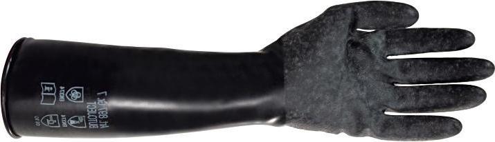 Actual product image Honeywell KCL glove Butoject 897 size 9 (Butyl rubber)