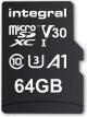 Produktbild INMSDX64G-100V30 64GB MICRO SD CARD MICROSDXC UHS-1 U3 CL10 V30 A1 UP TO 100MBS READ 45MBS (64 GB, microSD, U3, UHS-I)