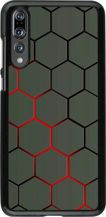 Immagine prodotto PhoneLook Copertina Linea geometrica rossa (Huawei P20 Pro)