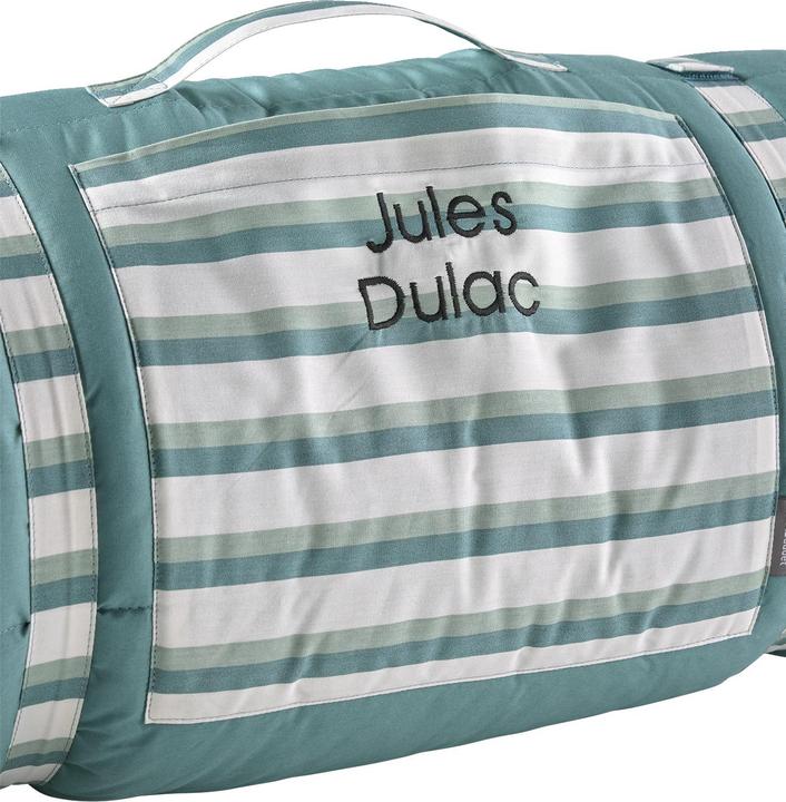 Image du produit Vertbaudet Kinder Schlafsack MINILI BAUSTELLENFAHRZEUGE, personalisierbar Oeko-Tex (143 cm)