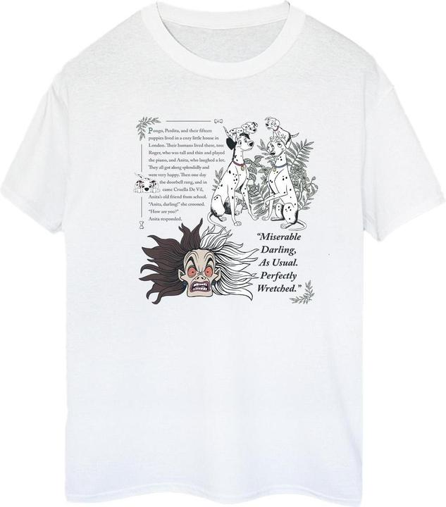 Immagine prodotto Disney 101 Dalmatians Miserable Darling Maglietta Ampia Donna (3XL)
