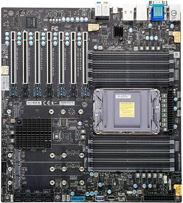 Actual product image Supermicro SuperWorkstation 540A-TR