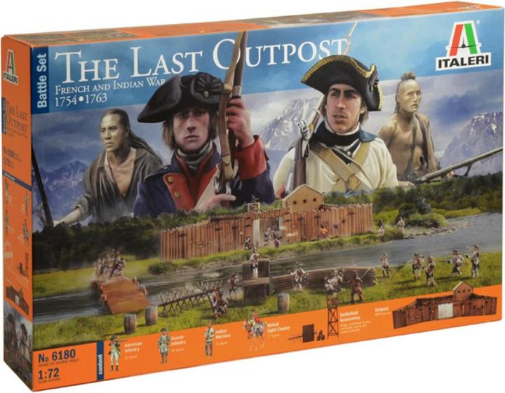 Actual product image Italeri 1:72 French and Indian War 1754-1763