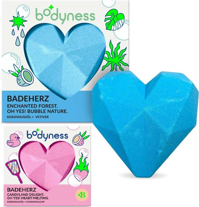 Image du produit Craze Coeur de bain Bodyness Assorti (Sel de bain)
