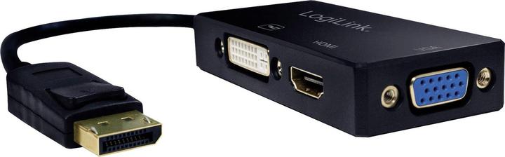 Produktbild LogiLink 4K DisplayPort Adapter (DVI, HDMI, VGA, 15 cm)