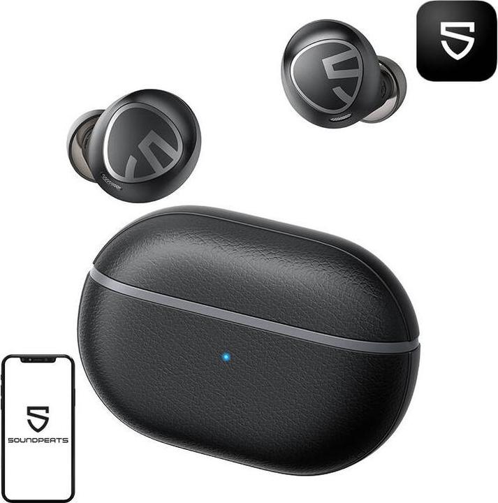 Actual product image Soundpeats Free2 Classic earphones (black) (8 h, Wireless)