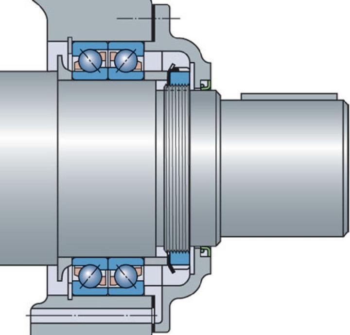 Immagine prodotto SKF Cuscinetto a sfere a contatto obliquo 7207 BECBP Ø interno 35 mm Ø esterno 72 mm Larghezza17 mm