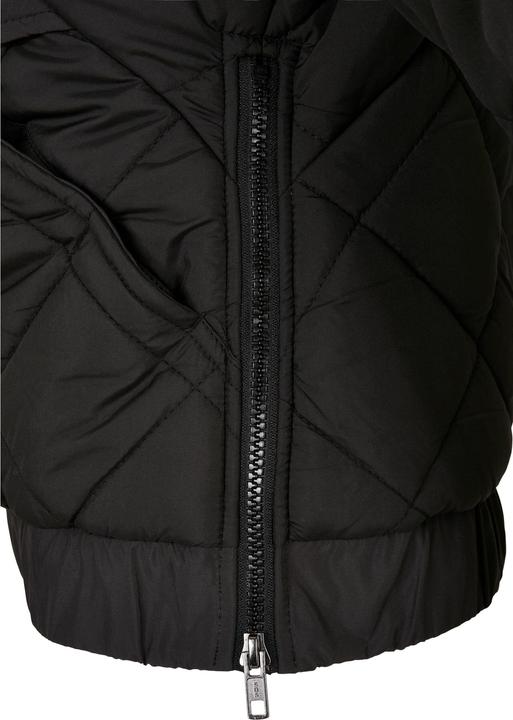 Actual product image Urban Classics Ladies Oversized Diamond Quilted Pull Over Jacket (4XL)
