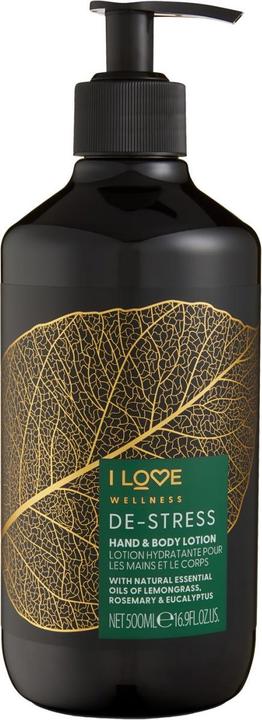 Produktbild Hand & Body Lotion Destress (Körpermilch, Körpergel, Körperlotion, Körpercreme, 500 ml)