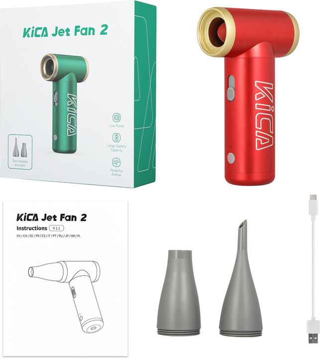 Actual product image Kica Jet Fan 2